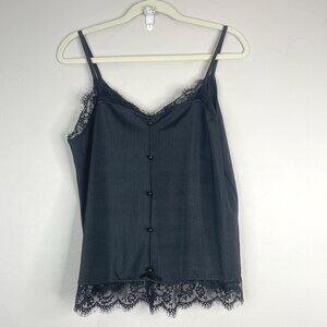 Whimsigoth Fairy Camisole Top NWT Womens Large Lace Trim Y2K Layering Tank